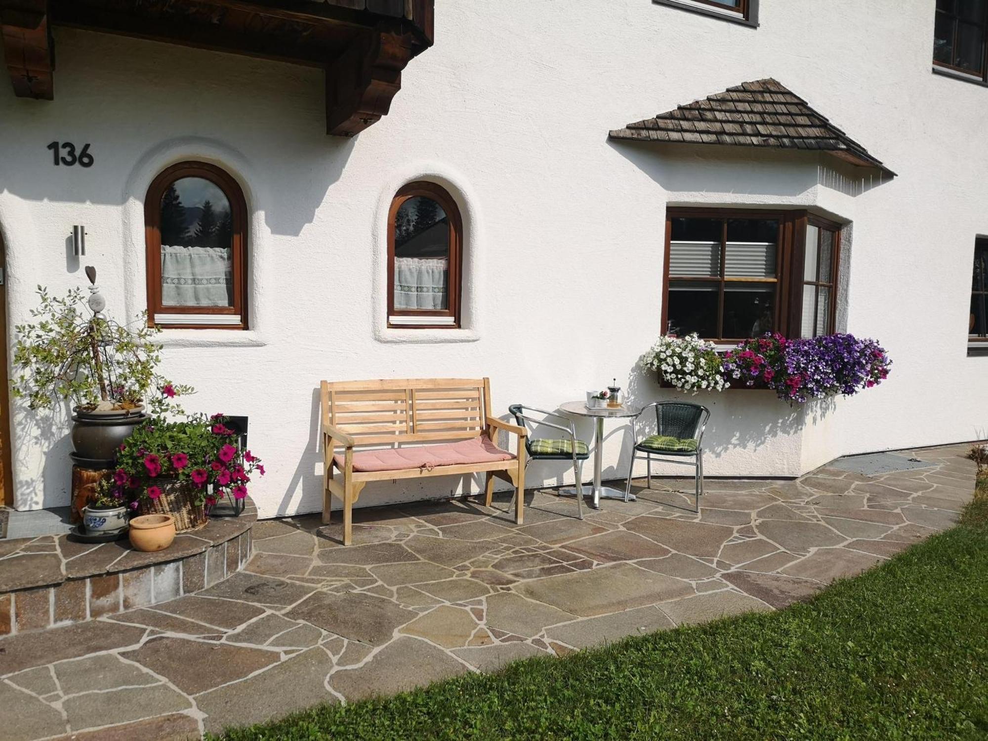 Ruadlhof Villa Leutasch Buitenkant foto