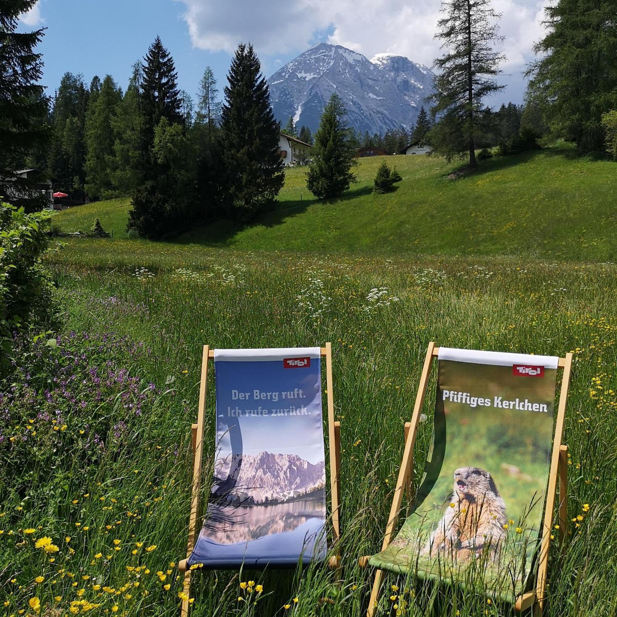 Ruadlhof Villa Leutasch Buitenkant foto